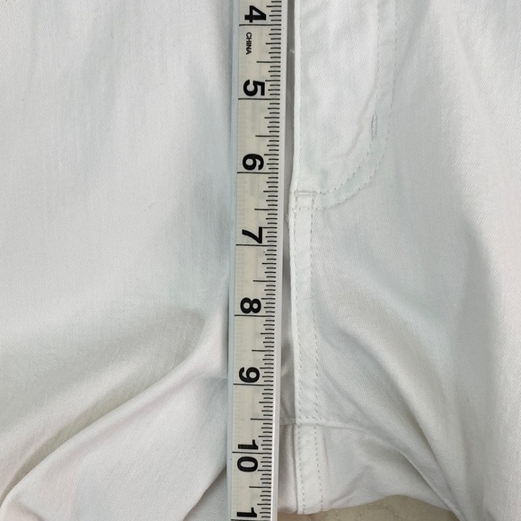 Riders by Lee White Capris Cotton Size 10 - Picture 6 of 10